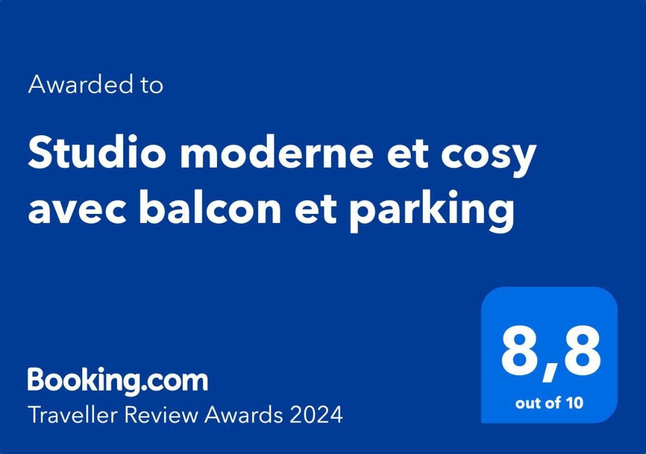 Studio Moderne Et Cosy Avec Balcon Et Parking Leilighet Périgueux Eksteriør bilde